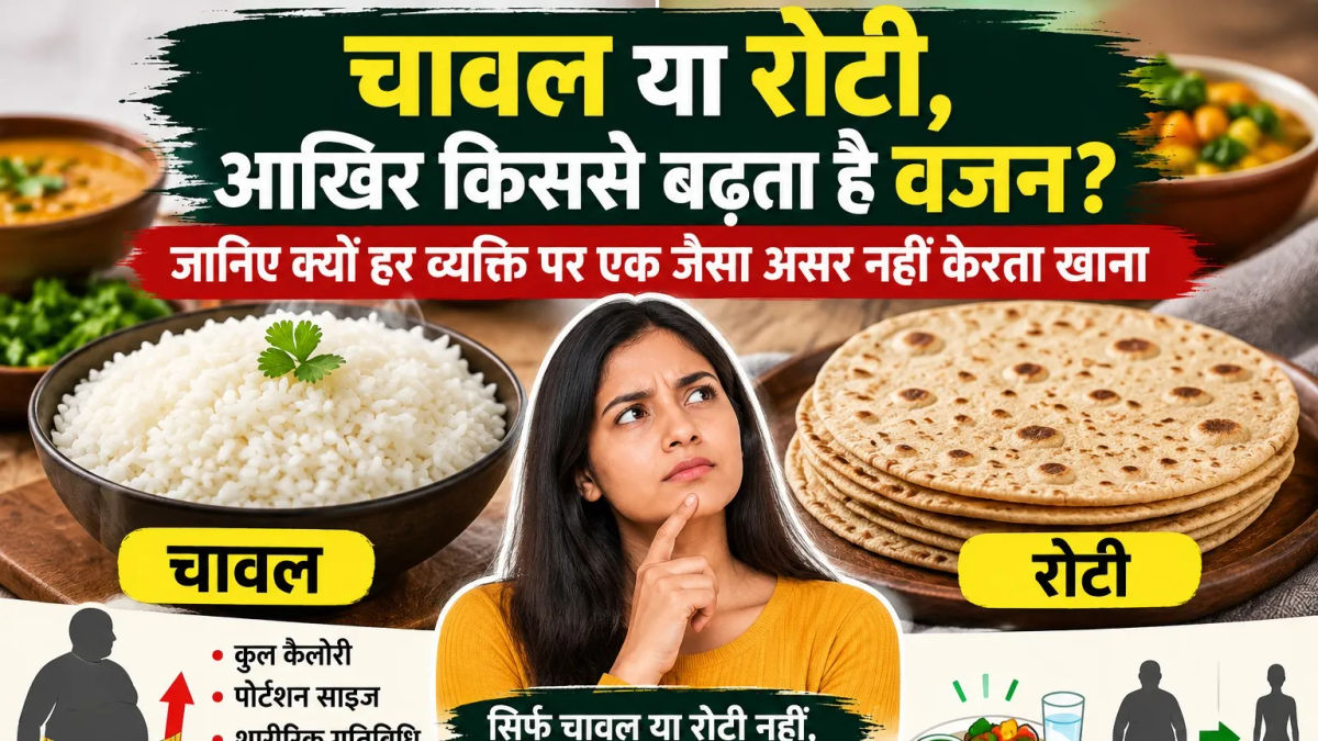 Rice or Roti: Which One Actually Causes Weight Gain? Here's Why Food Does Not Affect Everyone the Same Way