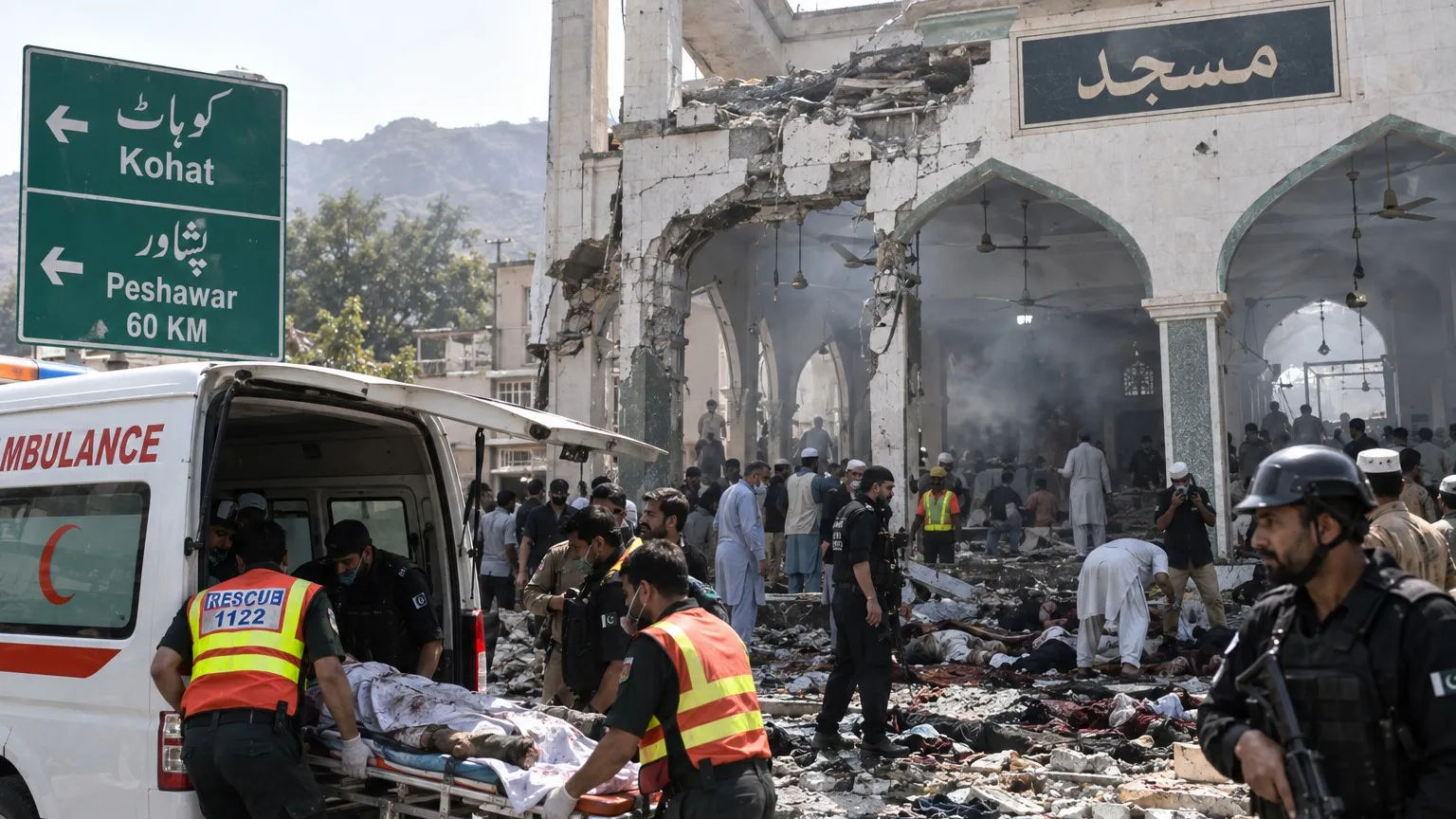 Suicide Blast at Mosque During Friday Prayers in Pakistan, 16 Killed; Dozens Injured