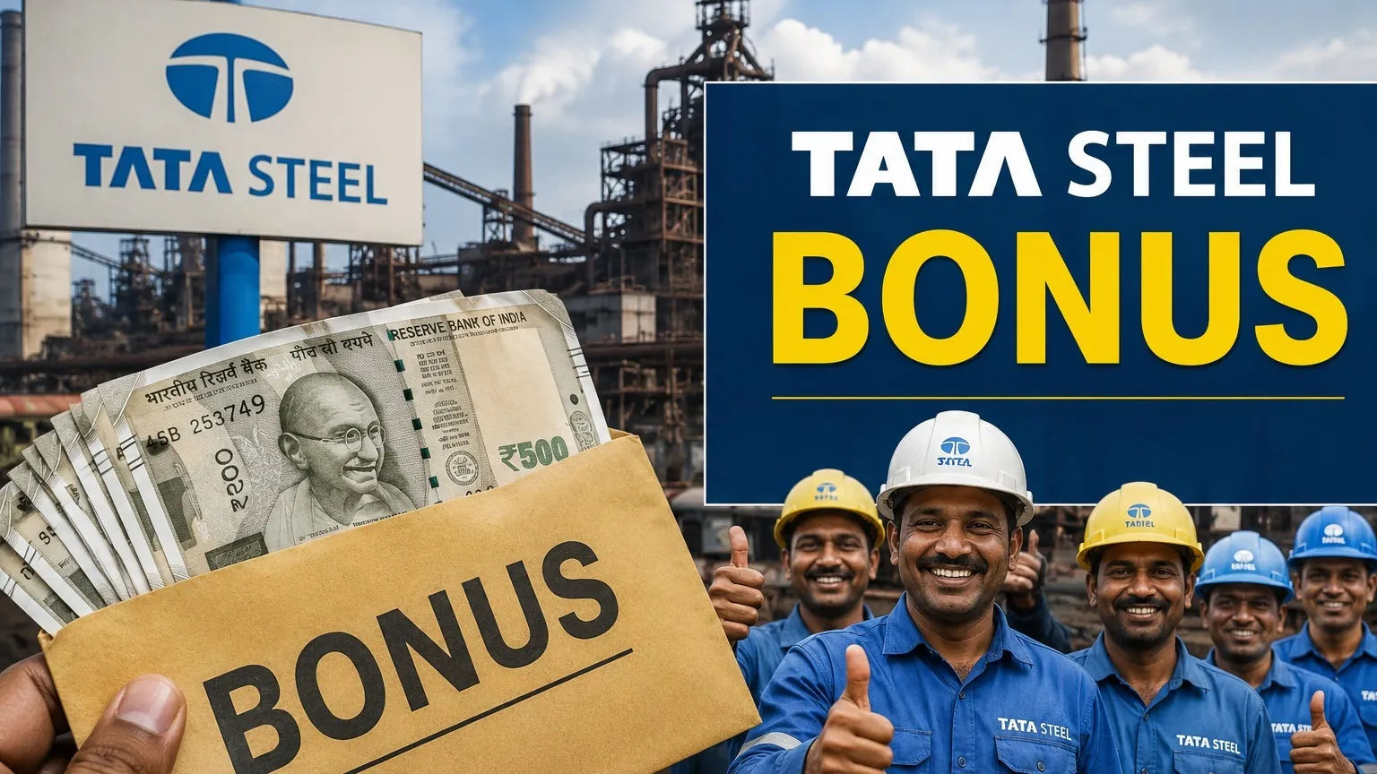 Bonus Gift for Tata Pigments Employees, Amount Credited to Accounts of 95 Employees