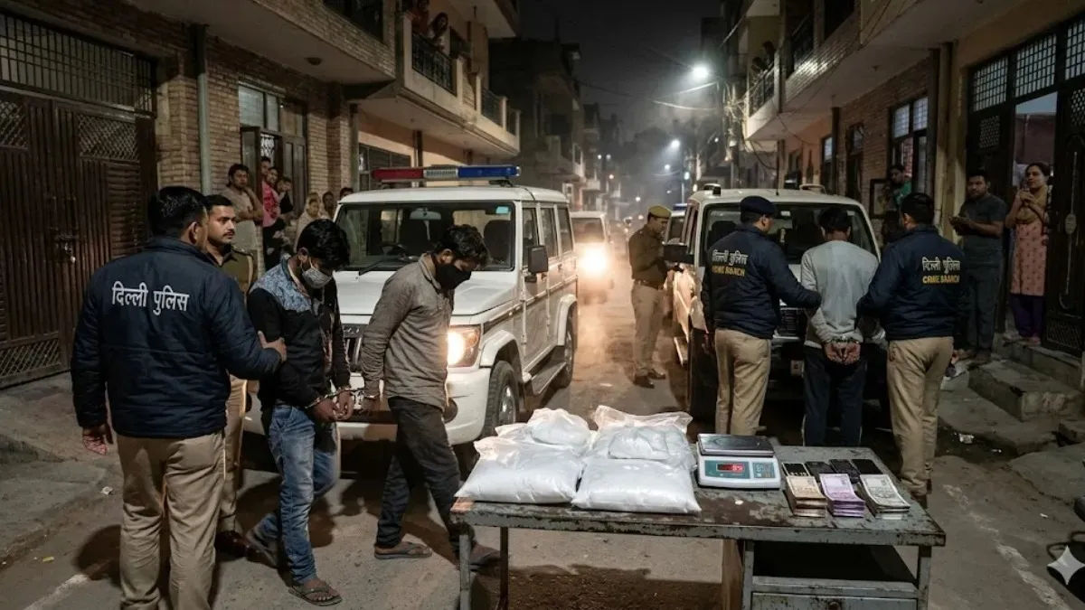 Heroin Worth ₹12 Crore Seized in Delhi, Alleged Member of Narco-Extortion Gang Arrested