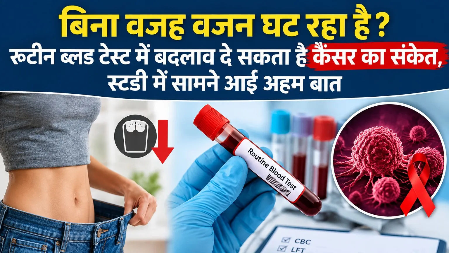 Unexplained Weight Loss? Changes in Routine Blood Tests May Help Flag Cancer, Study Finds