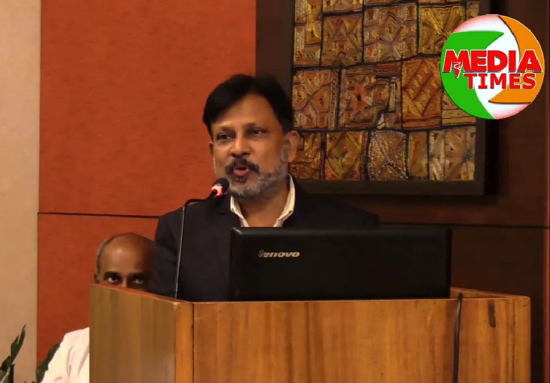 Sunil Kumar,Managing Editor of The Media Times speech on the occasion of THE MEDIA TIMES Newspaper Launching