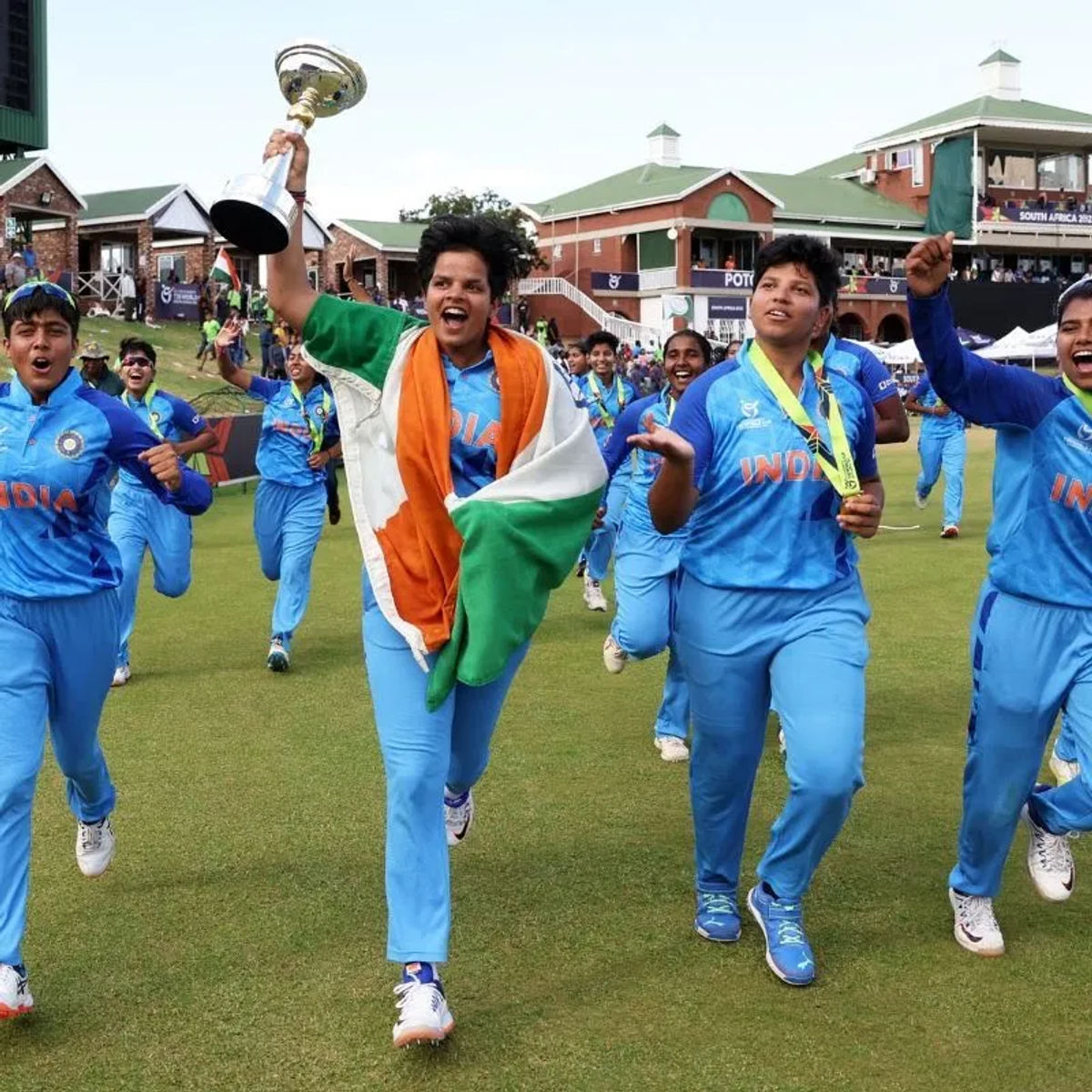 Indian Under 19 women’s cricket team wrote the history after winning the world cup.