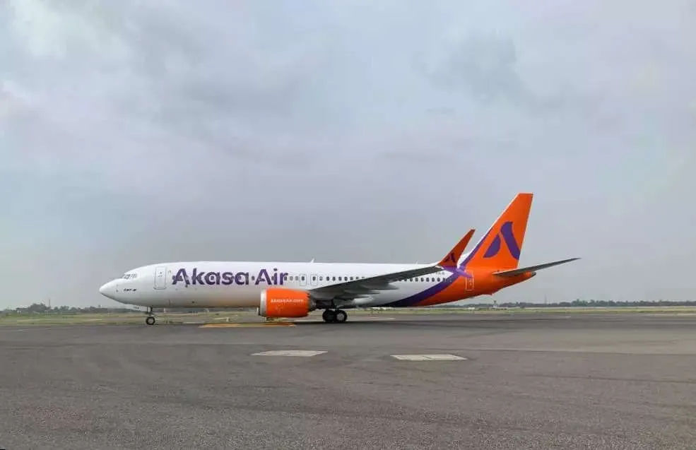 Akasa Airlines launched daily flights between Varanasi -Bengaluru- Goa from 1 March 2023.