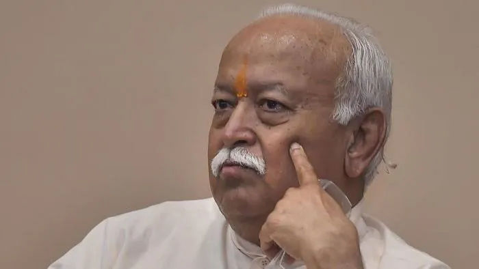 Lack of dignity for labour is one of the chief reasons behind unemployment in the society- Mohan Bhagwat ,RSS chief.