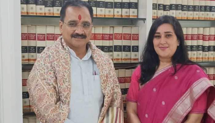 Bansuri Swaraj daughter of Sushma Swaraj appointed co-convenor of Delhi BJP legal cell.