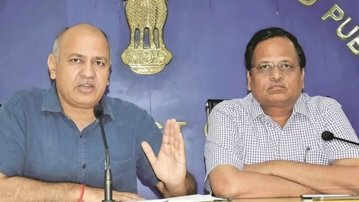 मनीष सिसोदिया और सत्येंद्र जैन का इस्तीफा मंजूर हुआ।