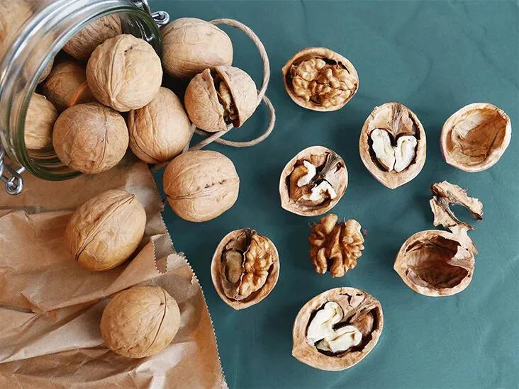 The heart healthy benefits of eating Walnuts.