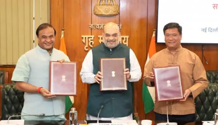 The signing of an MoU between Assam and Arunachal Pradesh today to settle an inter-state boundary dispute will prove to be a milestone – Himanta Biswa Sarma.