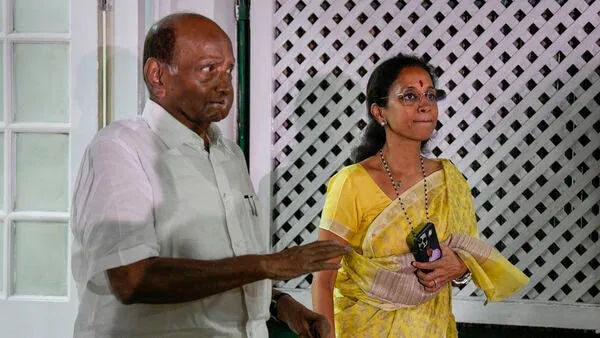 Supriya Sule has indicated that there will be two political “blasts” (political) in the next 15 days–one in Delhi and another in Maharashtra.