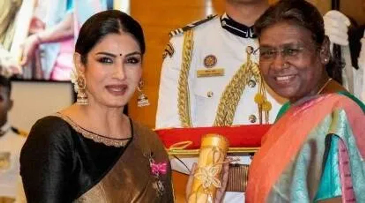 Raveena Tandon says trolls who believe she’s undeserving of Padma Shri honour ‘have their own agenda’.