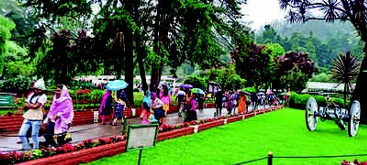 Ooty, registered an increase of 56% in tourist footfalls in April 2023 compared to the same period last year.