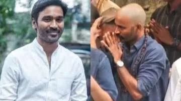 Despite having a hectic schedule, no matter whatsoever, Dhanush takes out time to offer prayers at Tirupati temple along with his sons Yatra and Linga.