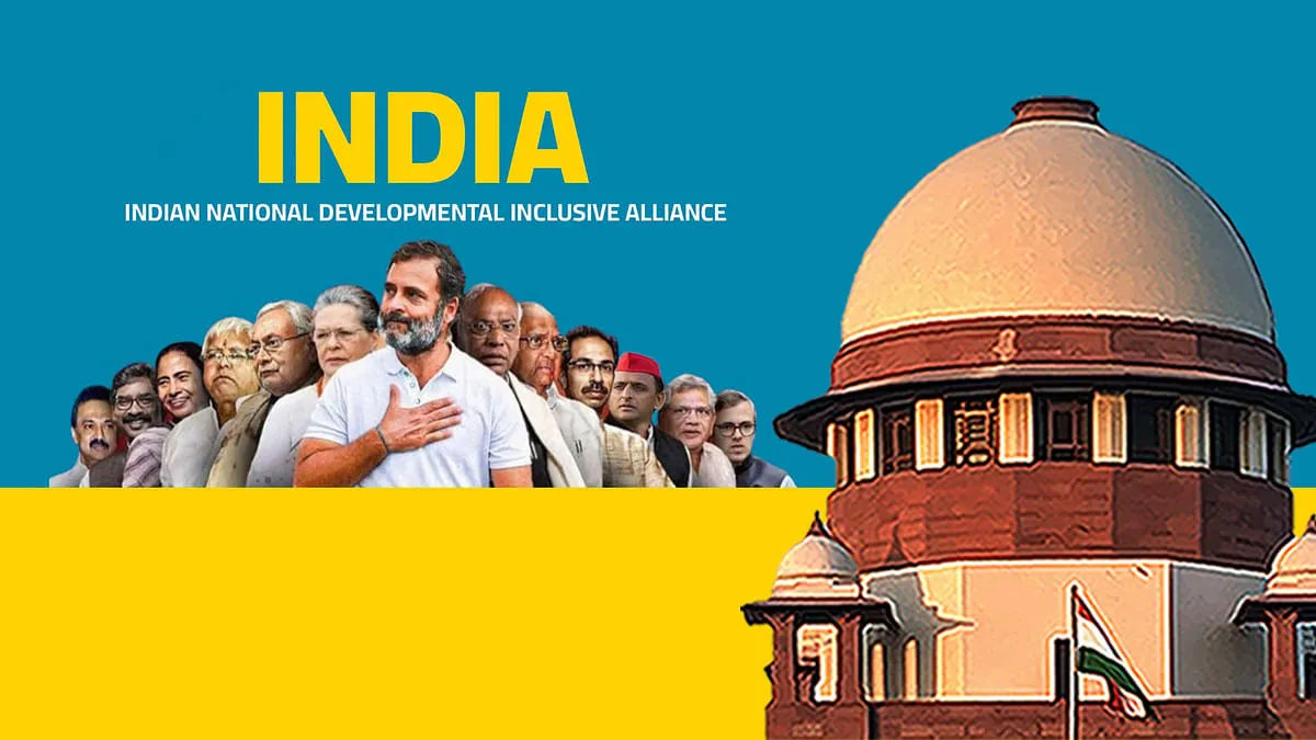 The Supreme Court on Friday refused to entertain a public interest litigation petition to restrain 26 opposition political parties from using the acronym I.N.D.I.A (Indian National Developmental Inclusive Alliance) for their alliance.