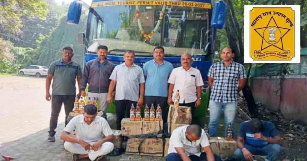 Major Alcohol Seizure in Pune: Goan Liquor Worth 43 Lakhs Intercepted