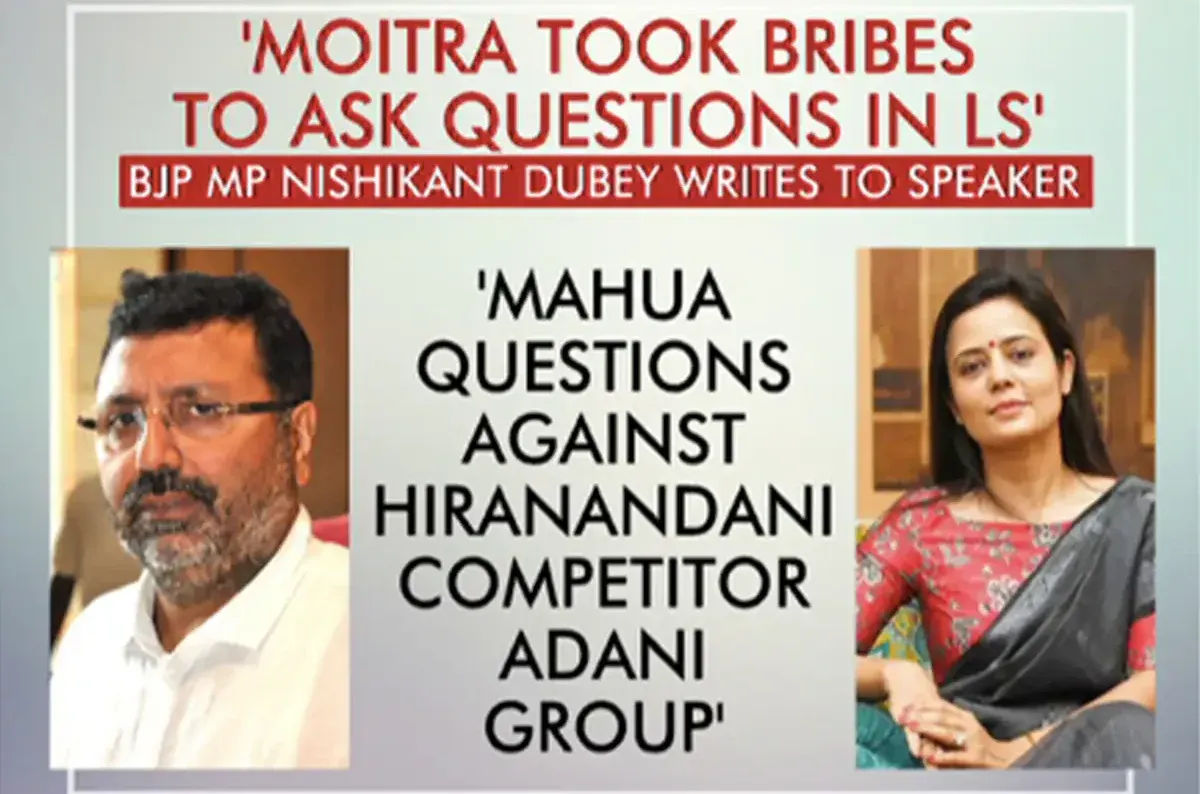 Cash for Queries? BJP MP Drops Political Bombshell, Accusing TMC’s Mahua Moitra of Questionable Dealings in Parliament