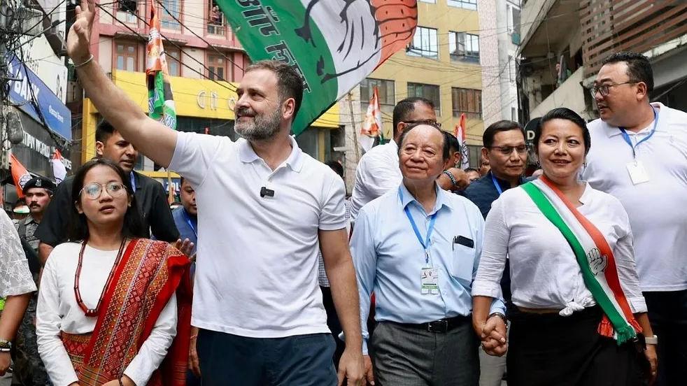 Rahul Gandhi Kicks Off Mizoram Campaign: Modi’s Focus on foreign affairs, Neglecting North east as usual