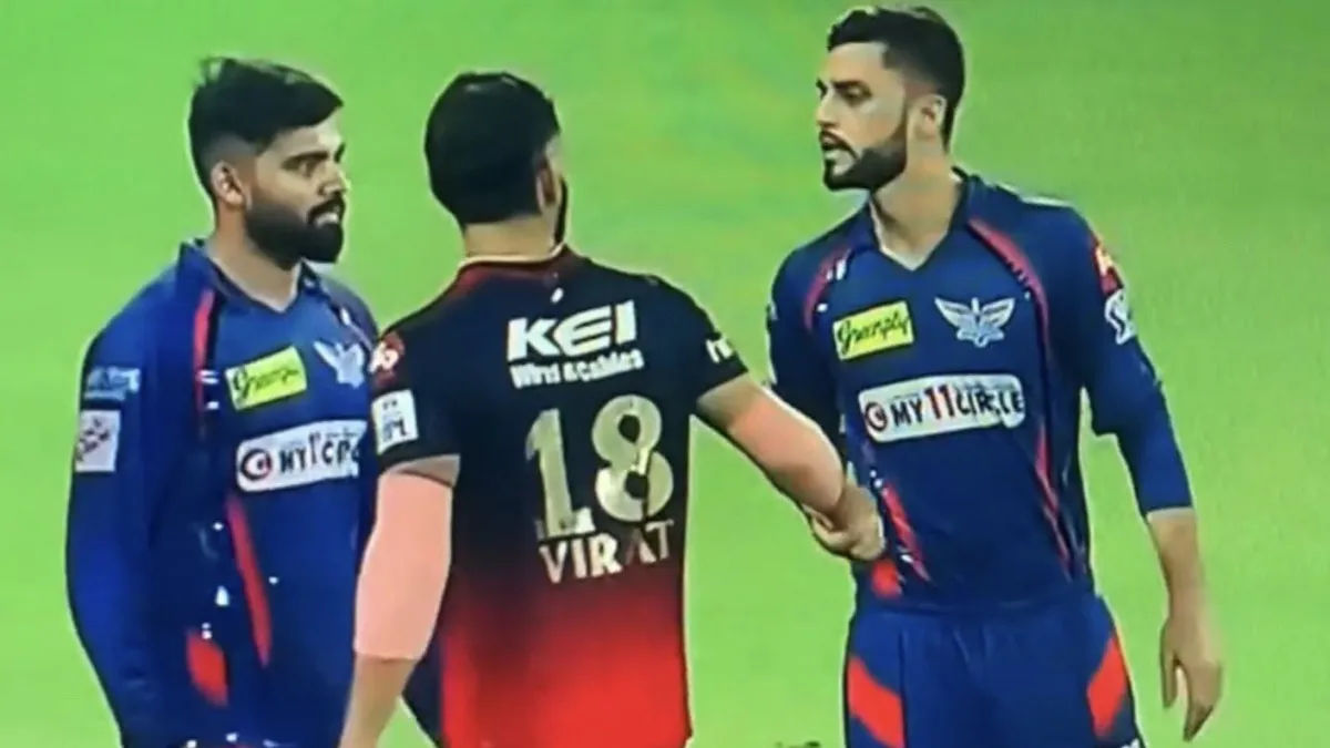 “Bacche Easy…”:Pakistan Star Sends Message to Virat Kohli Following fight with Naveen Ul Haq, Claims Teammate