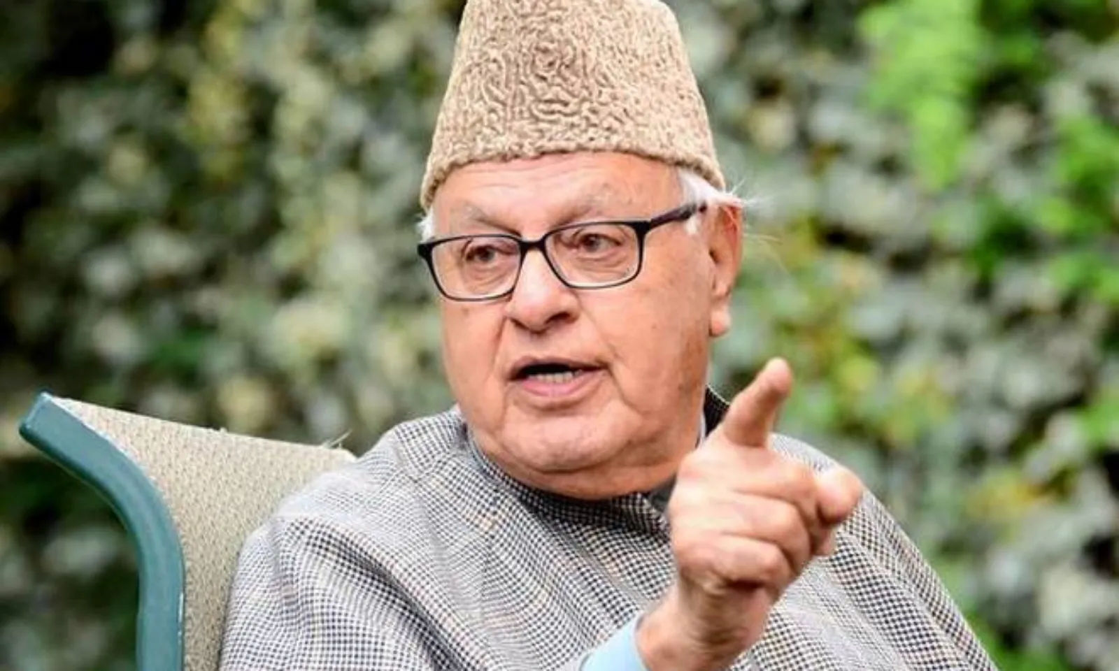 Warning from Farooq Abdullah: “India could meet the same fate as Gaza if…”