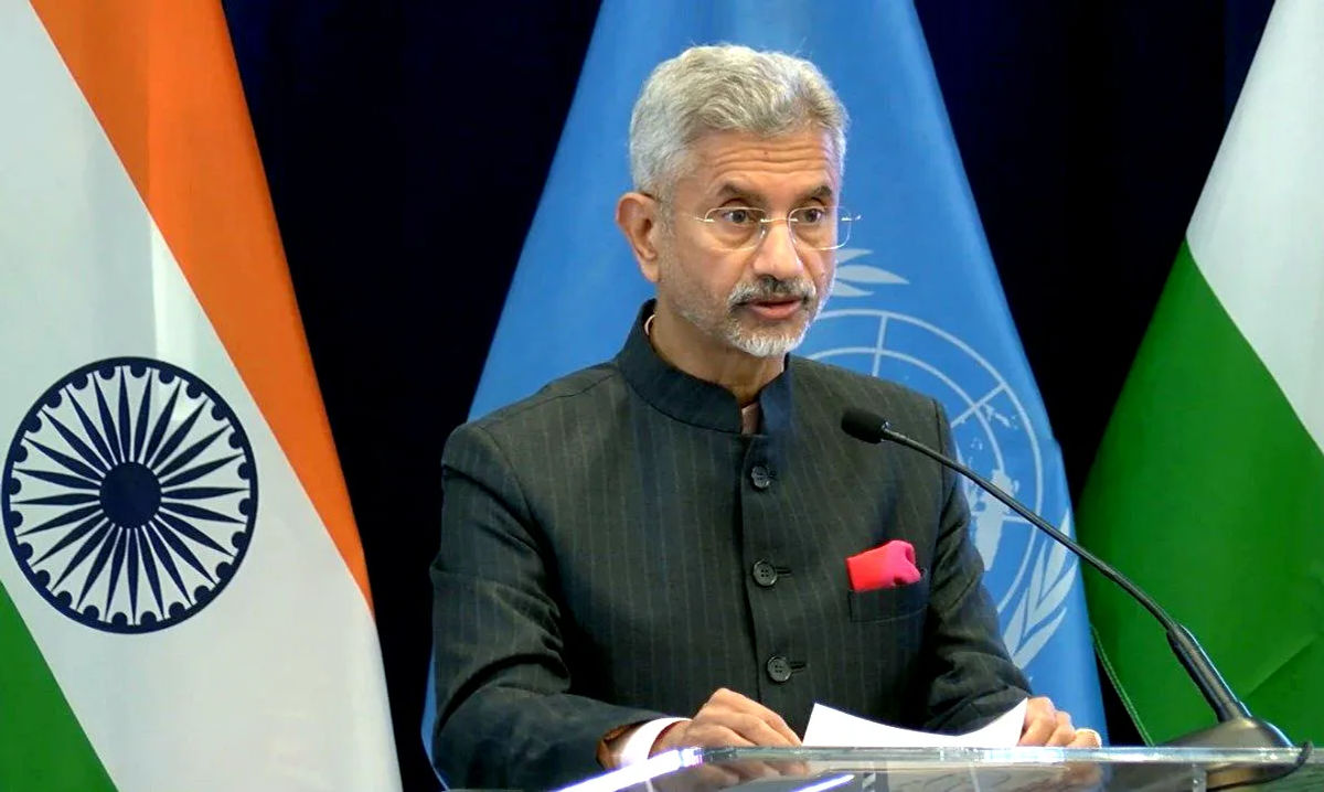 According to EAM Jaishankar, “India responded to challenges at its northern borders very resolutely.”