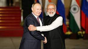 PM Modi is invited to visit Russia in the upcoming year by Vladimir Putin