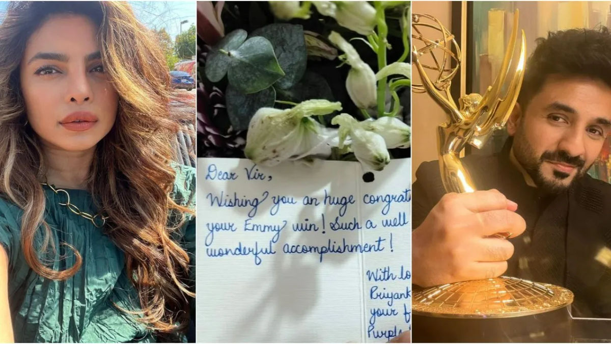 Thank You – Priyanka, said Vir Das For Flowers And “For Every Door You’ve Opened For The Rest Of Us”