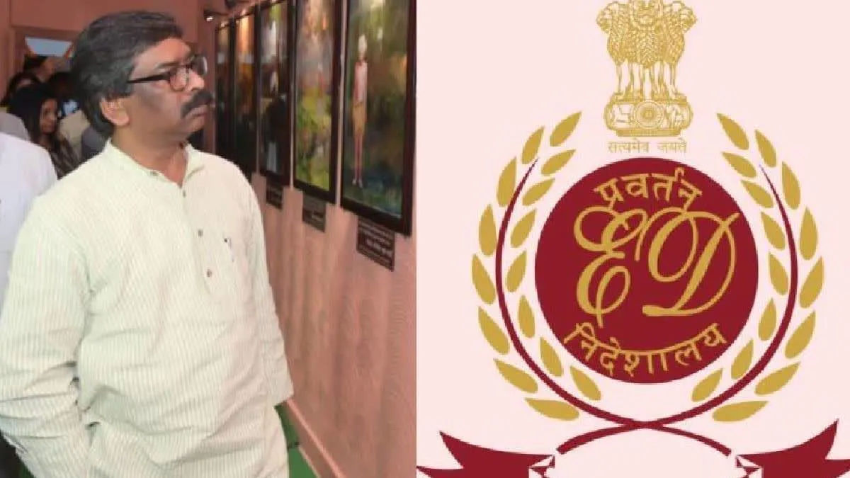 Jharkhand CM Soren under interrogation, ED officials visits at his residence to investigate the money laundering case.