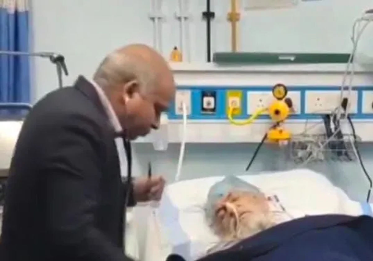 80 years old Haryana man declared dead found alive before last rites.