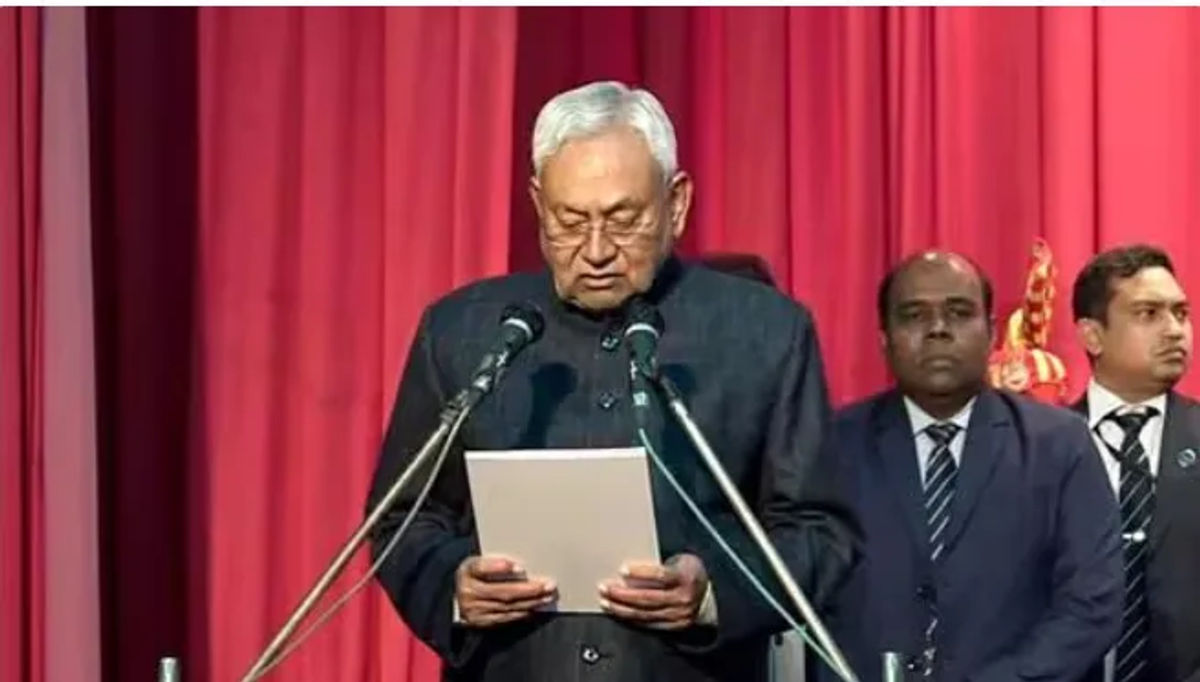 Political Drama Unfolds: Nitish Kumar resigns, sworn in again as Bihar’s Chief Minister for ninth term