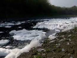 Pavana river again in hazard as foaming reoccurs, environmentalists express concern.