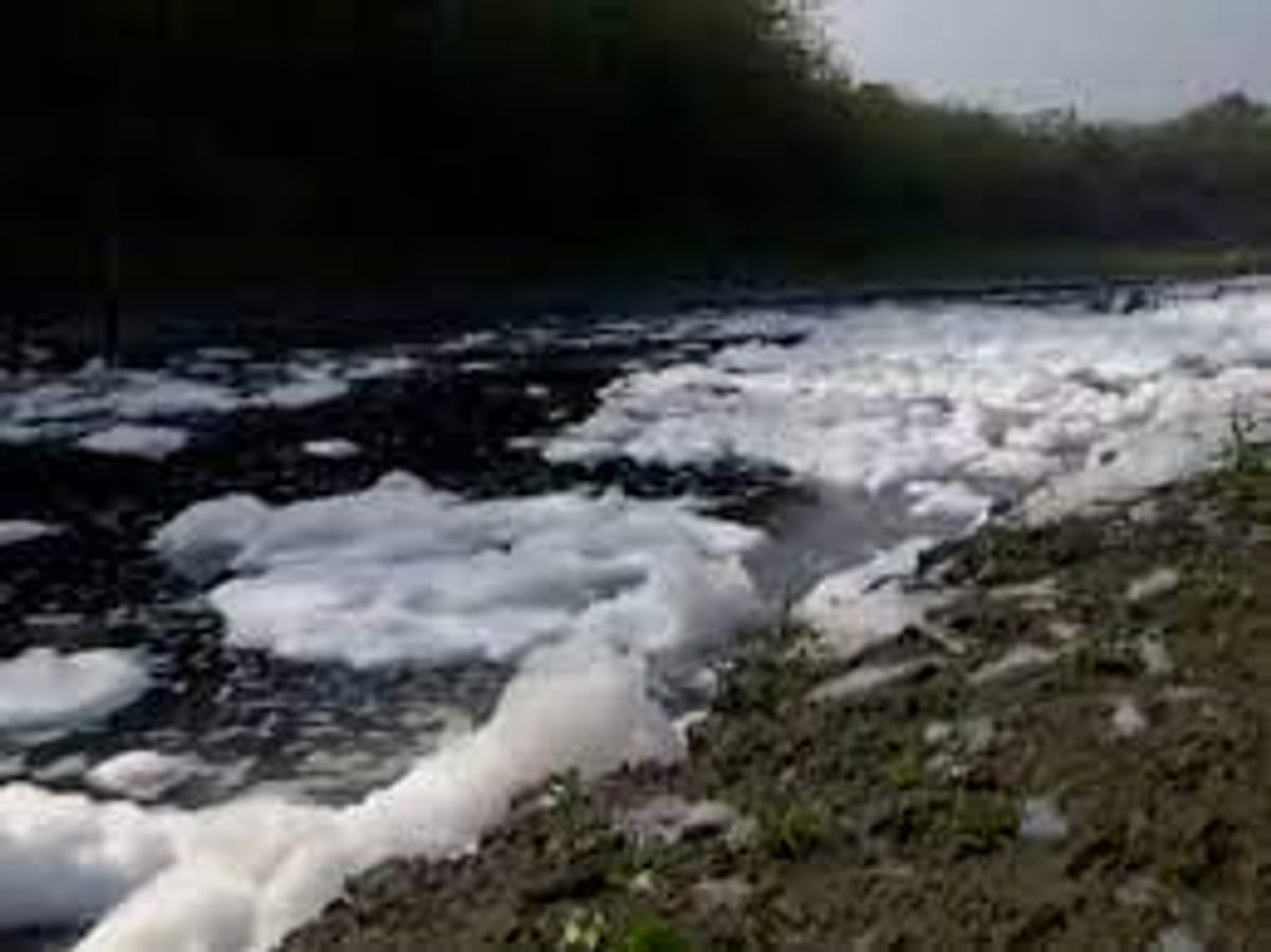 Pavana river again in hazard as foaming reoccurs, environmentalists express concern.