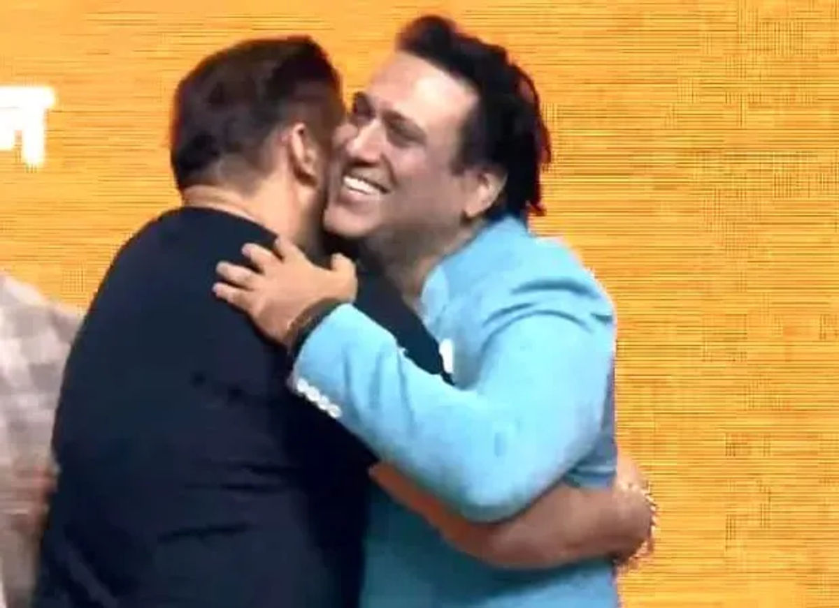 Salman Khan made a grand entry at the trailer launch of ‘Dharamveer 2’, hugged Govinda