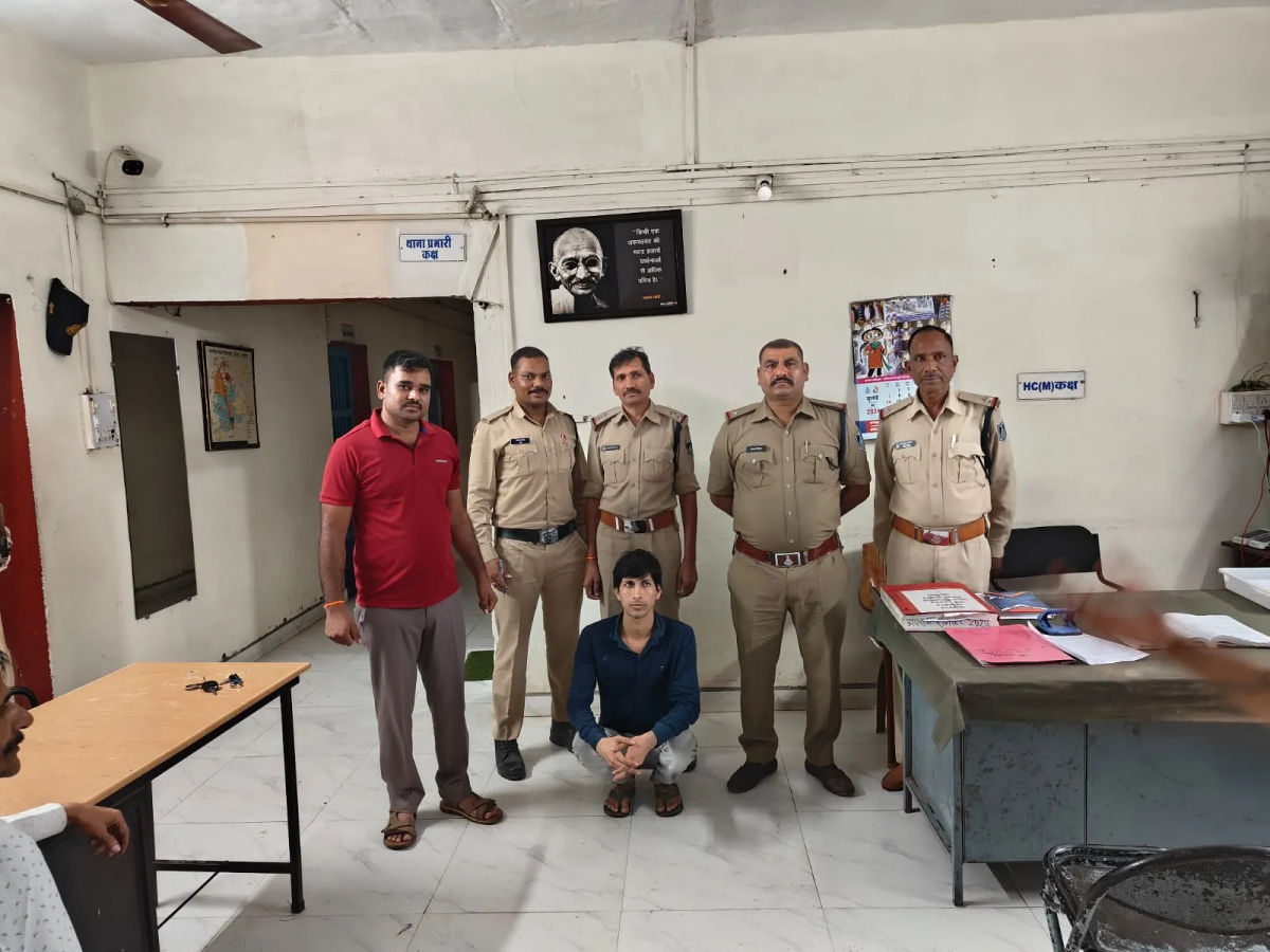केंद्रीय विद्यालय को उड़ाने की धमकी देने वाला आरोपी गिरफ्तार