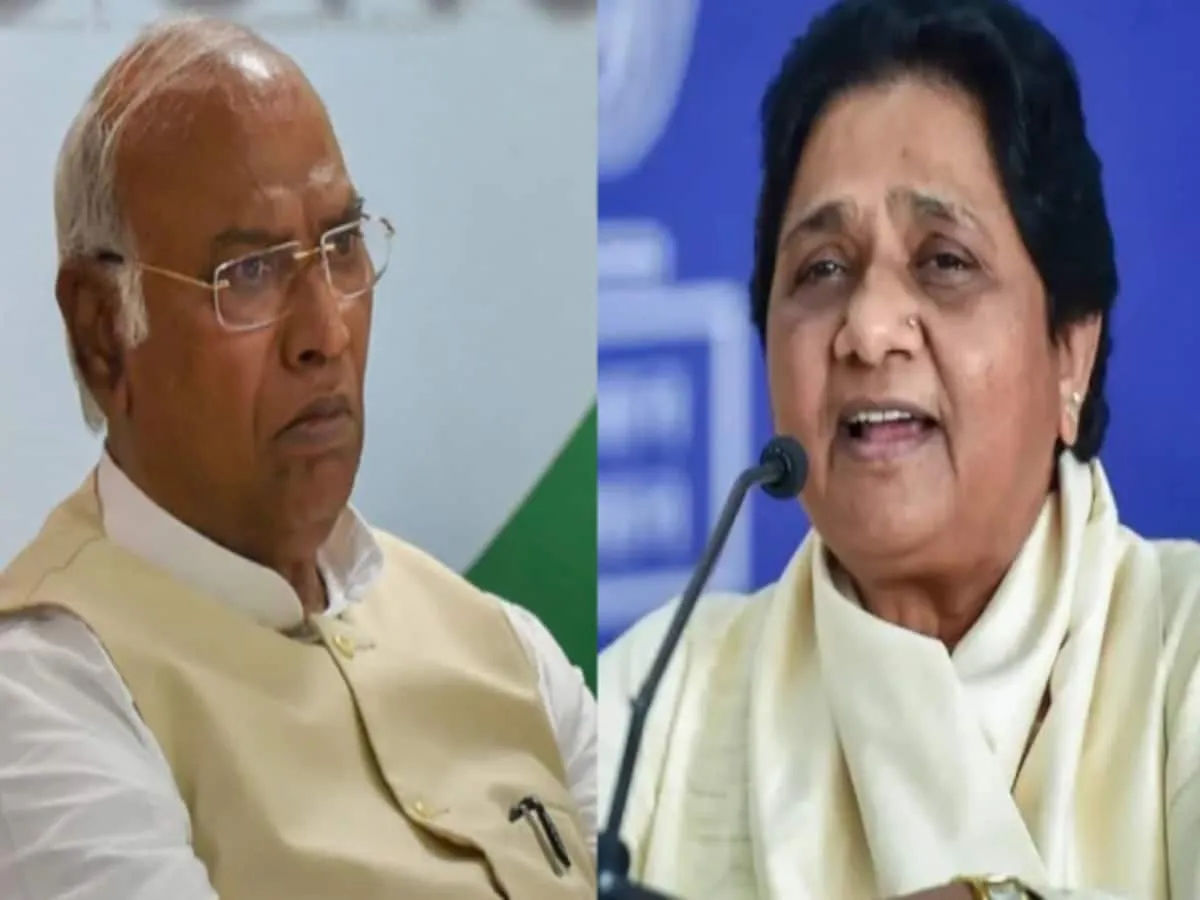 कांग्रेस अध्यक्ष मल्लिकार्जुन खड़गे पर BSP सुप्रीमो मायावती का हमला