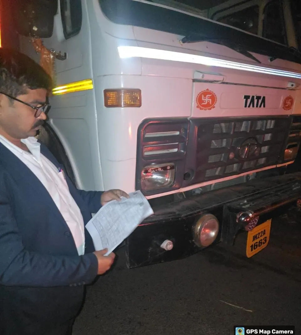 जिला खनन विभाग की महत्वपूर्ण कार्रवाई