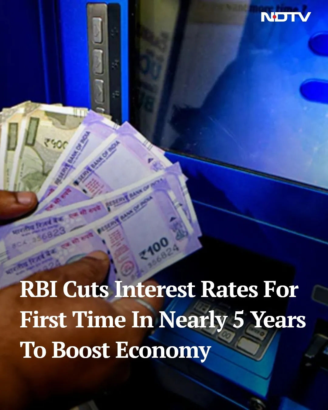 RBI Cuts Interest Rates For First Time In Nearly 5 Years To Boost Economy