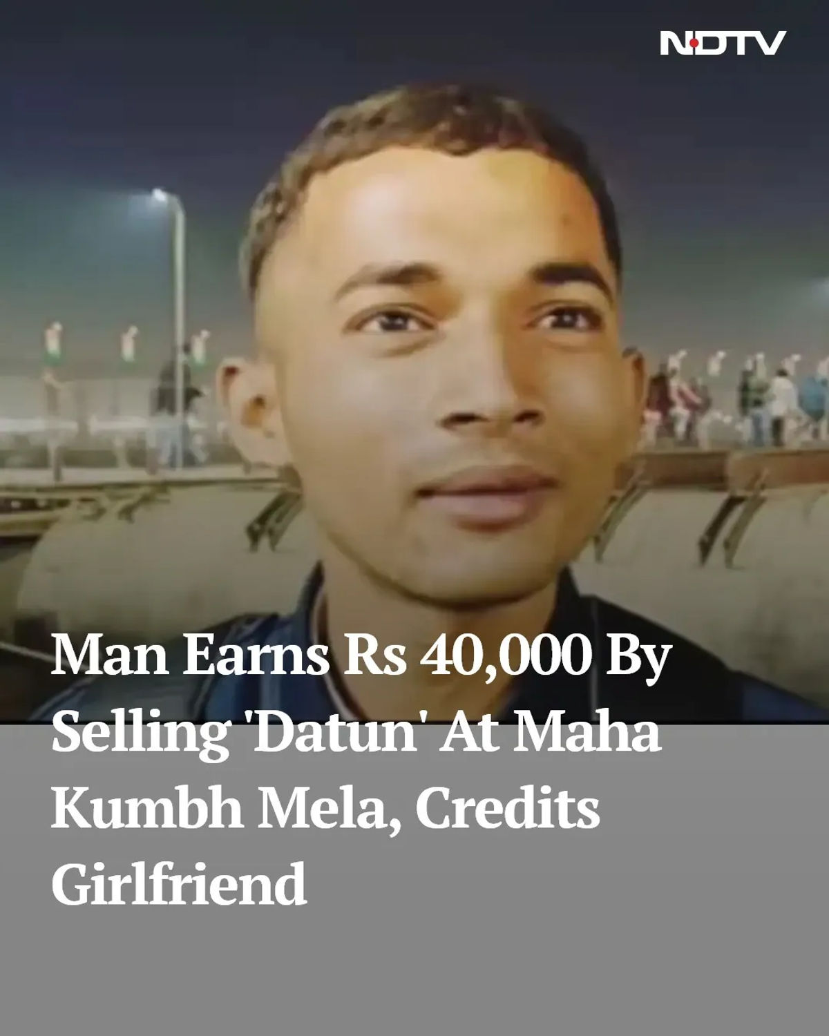 Maha Kumbh Mela Turns Into a Startup Hub as Man Earns Rs 40,000 Selling ‘Datun’, Credits Girlfriend