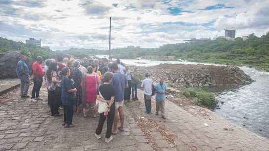 Three young men from Chikhali, Pune, drowned in the Indrayani River near Kinhai village on Friday.