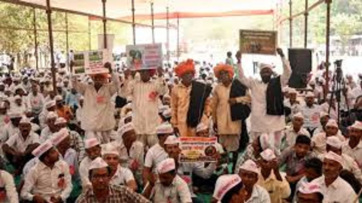 शक्तिपीठ हाईवे के खिलाफ किसानों का विरोध जारी है