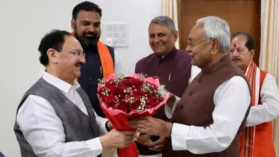 नड्डा ने बिहार के भाजपा सांसदों से मुलाकात कर विधानसभा चुनावों पर चर्चा की