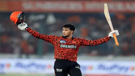 Abhishek Sharma smashed the highest total by an Indian ever in IPL