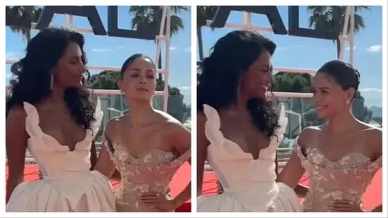 At Cannes it sounds like a delightful and heartwarming moment of cultural pride and connection on a global stage.