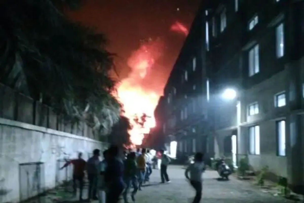 Fire Breaks Out at Fragrance Chemical Company in Palghar, No Casualties Reported