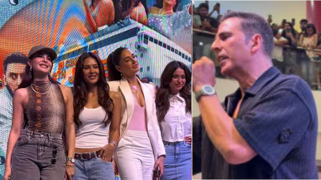 Housefull 5 चा पुण्यातील प्रमोशनल इव्हेंट गोंधळात बदलला: अक्षय कुमारने घेतली सूत्रे हातात, जॅकलीनने रडणाऱ्या मुलाला दिला धीर