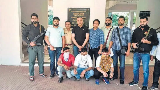 Punjab Police Arrest Three Wanted Criminals in Joint Operation