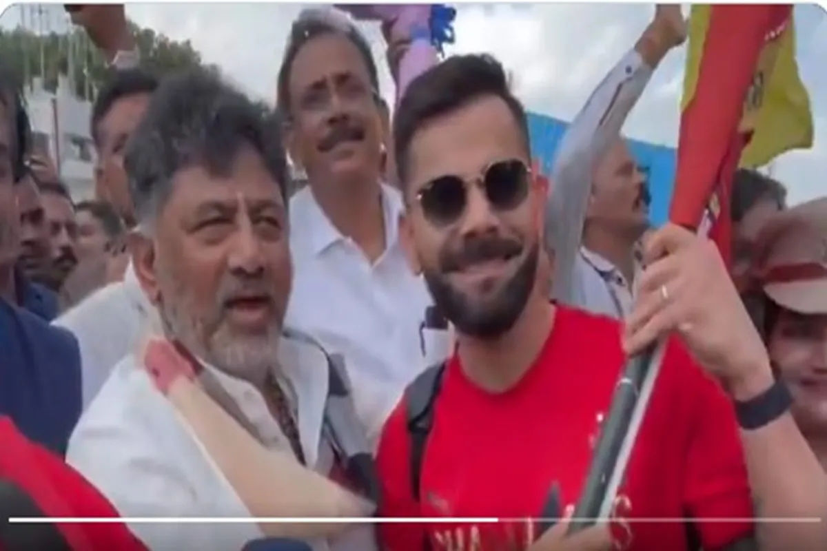 बेंगलुरू ने पलक पावड़े बिछाकर किया आईपीएल चैम्पियन आरसीबी का स्वागत