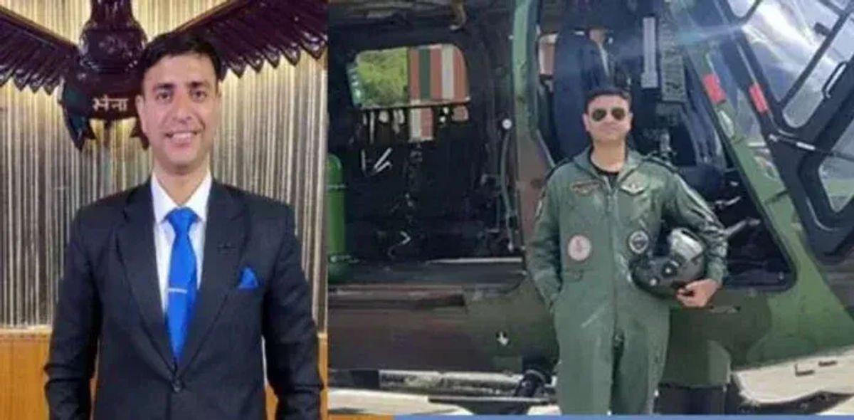 जयपूरमध्ये शहीद पायलट राजवीर सिंह यांच्यावर शासकीय सन्मानाने अंत्यसंस्कार