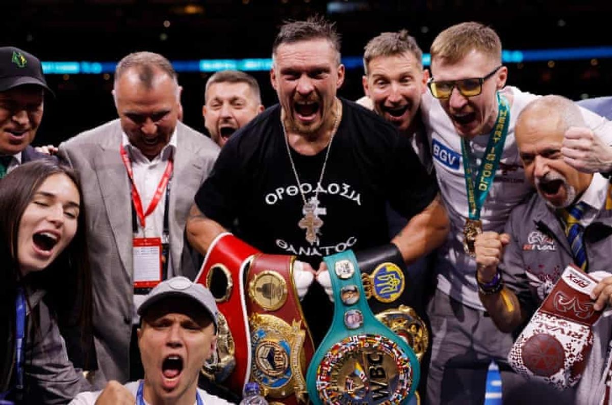 The mighty Oleksandr Usyk is, yet again, the undisputed heavyweight champion of the world