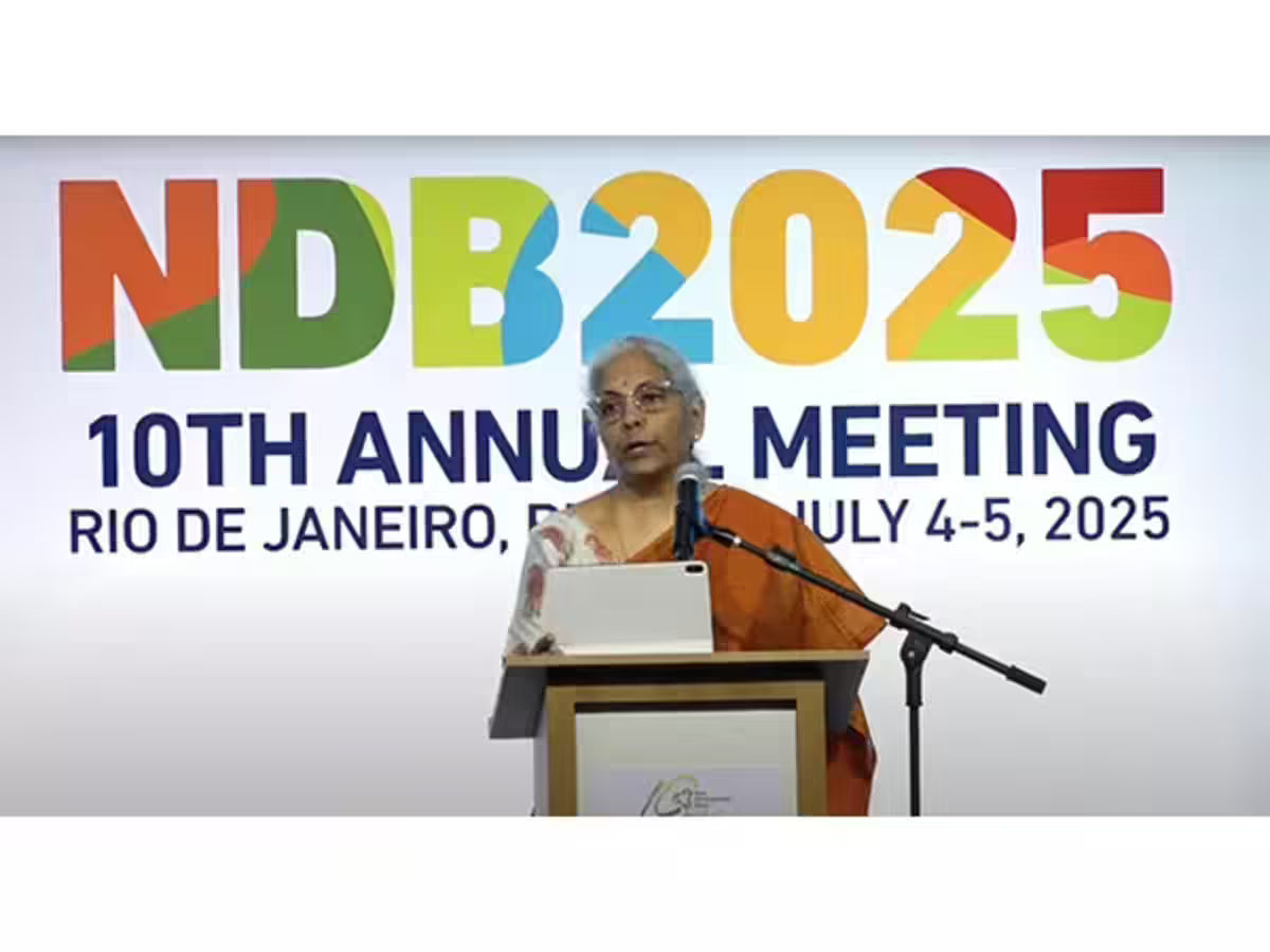 NDB’s Mandate Needs Renewal with Focus on Agility and Efficiency: FM Sitharaman