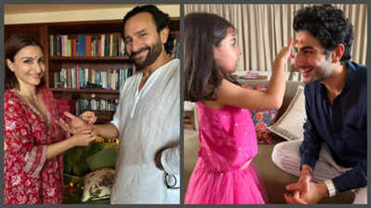 Inside Saif Ali Khan’s Raksha Bandhan celebrations while Kareena and kids holiday in London